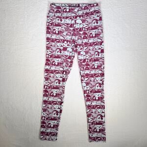 Women Lularoe Disney Snow White Evil Queen Poisin Apple Print Leggings Size‎ OS